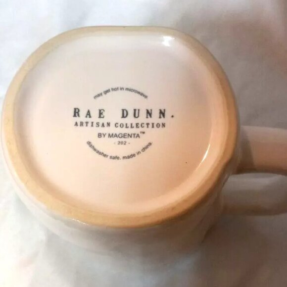 Rae Dunn “Busy Bee” Mug Artesian Collectibles Coffee Cup Bumble Hustle - Picture 3 of 5